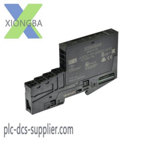 Siemens 6ES7 131-4FB00-0AB0 Electronic Control Modules