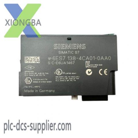 Siemens Simatic DP Power Module 6ES7 138-4CA01-0AA0 - Advanced Control Solutions for Industry