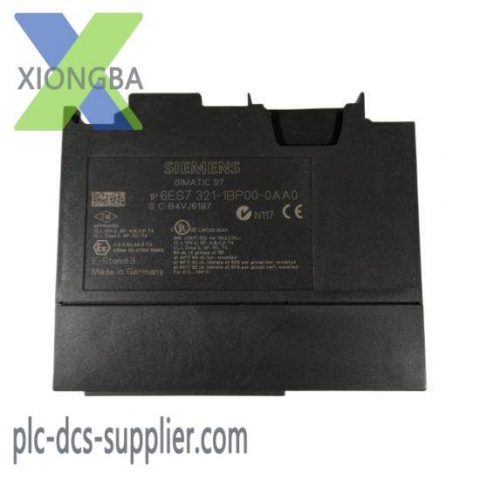 Siemens 6ES7 321-1BP00-0AA0 | Digital Input Module