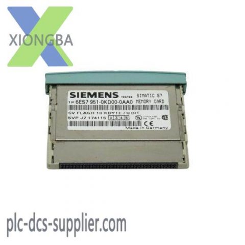 Siemens 6ES7 951-0KD00-0AA0 Flash Memory Module - Advanced Industrial Storage Solution