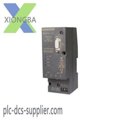 Siemens 6GK1500-3AA00 PROFIBUS Bus Terminal, for Industrial Control Systems