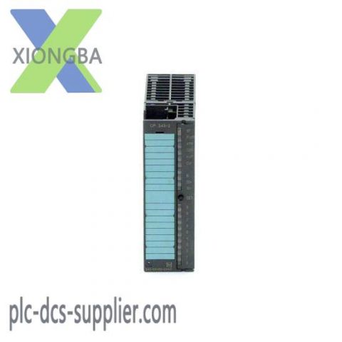 Siemens 6GK7343-2AH00-0XA0 Communication Module - High-Speed Ethernet Interface for S7-300 PLC