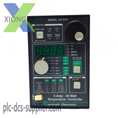 WAVELENGTH ELECTRONICS LFI-3751 Industrial Temperature Controller