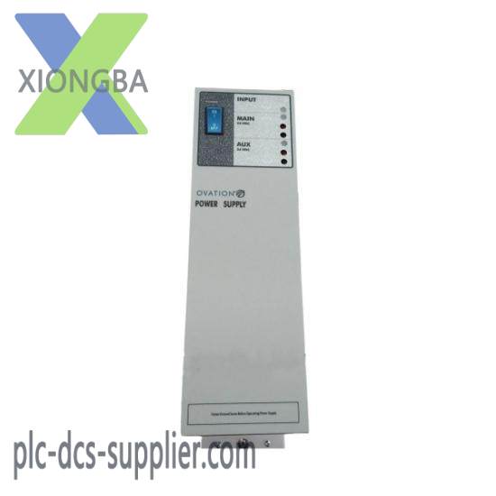 westinghouse_1x00416h01_wh5-2ff_power_supply_emerson_ovation.jpg Westinghouse 1X00416H01 WH5-2FF Power Supply | Emerson Ovation Control System Integration