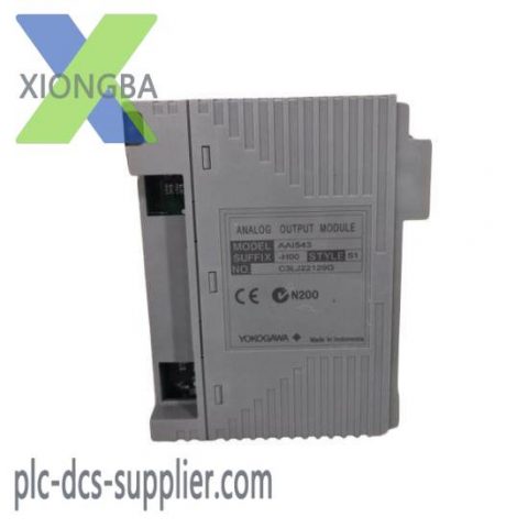 Yokogawa AAI543-H00: Precision Analog Output Module for Industrial Automation