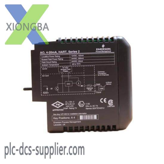 emerson_deltav_ve4005s2b1_analog_output_card.jpg EMERSON VE4005S2B1 Control Module