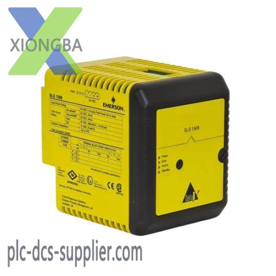 emerson_kj2201x1ba1_logic_solver.jpg Emerson Z44A730464-G18 Control Module