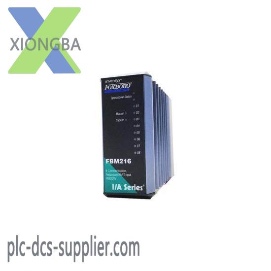 foxboro_fbm216_p0922vv_input_interface_module.jpg FOXBORO Q0302AD High Precision Control Module for Industrial Automation