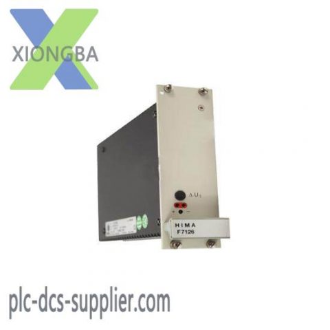 HIMA F7126 Power Supply Module, Designed for Industrial Automation