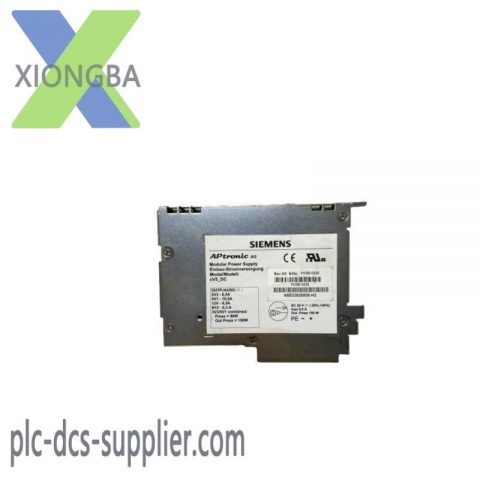 Siemens A5E02625805-H2 Control Module