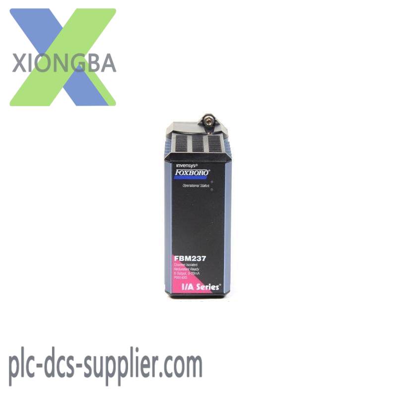 foxboro_fbm237_channel_isolated_output_interface_module.jpeg FOXBORO E13DM1KAM2 - Advanced Control Module for Industrial Automation