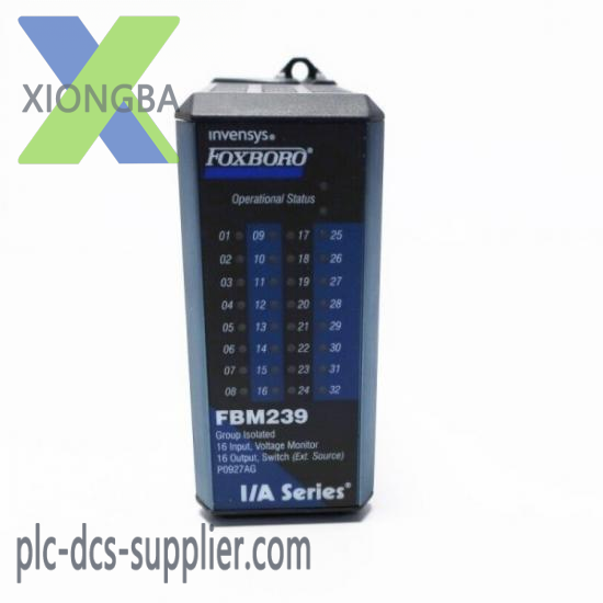 foxboro_fbm239_p0927ag_process_control_voltage_monitor_16in_out.png FOXBORO 760CNA-A Single Station Micro Controller for Industrial Automation