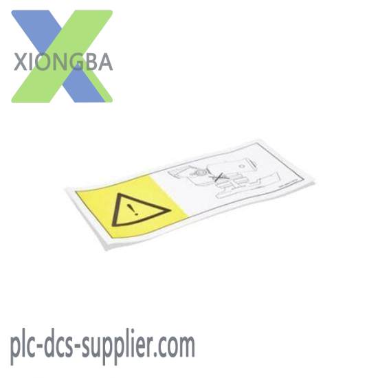 abb_3hac020611-001_warning_label_robotic_parts.jpg ABB 3HAC020611-001 Control Module for Industrial Automation Systems