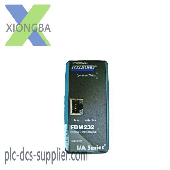 foxboro_fbm232_p0926gw_i_a_series.jpg FOXBORO 3A4-I2DA L0112XC High-Performance Control Module
