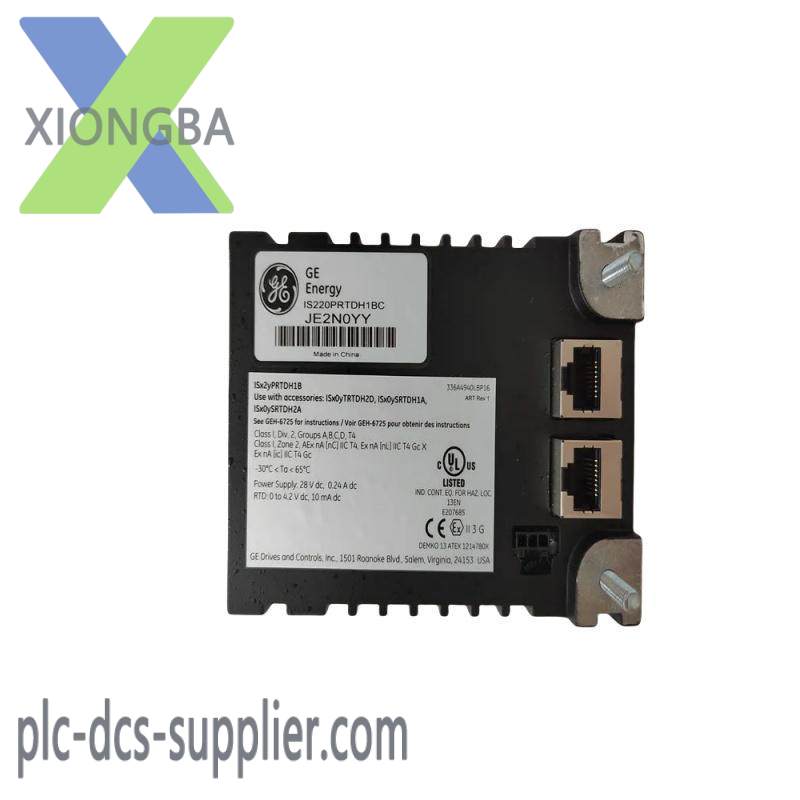 is220prtdh1b_ge_rtd_i_o_module.jpg GE IS220PRTDH1B RTD Input Module for Industrial Control Systems