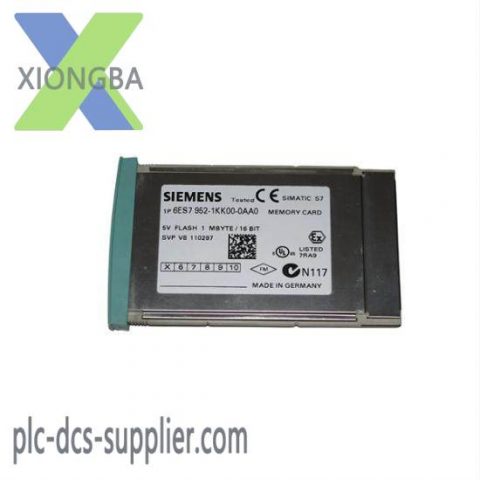 Siemens 6ES7952-1KK00-0AA0 RAM Memory Card for S7-400