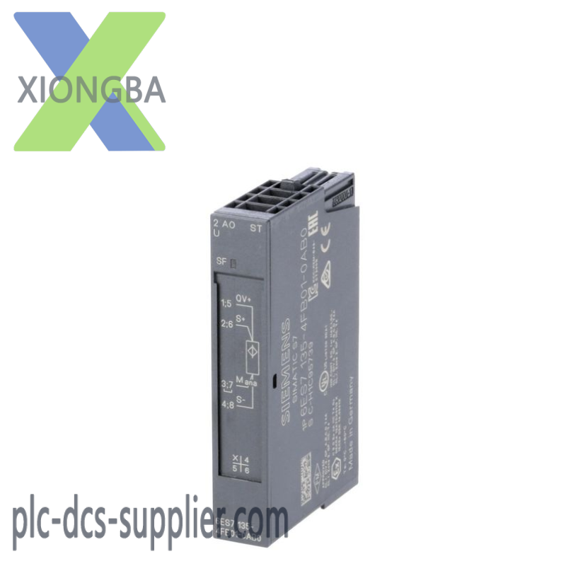 6es7135-4fb01-0ab0_siemens_electronics_module.png SIEMENS U-55T Output Module, High Precision Industrial Automation Control Component