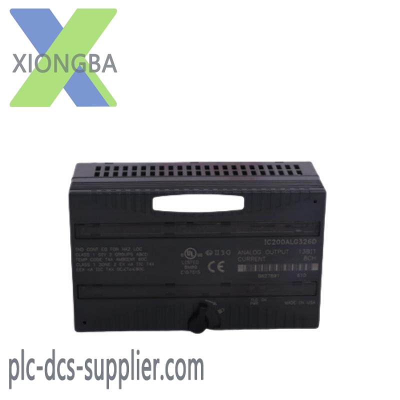 ic200alg326d_ge_analog_output_module.jpg GE IC670TBM00 Digital Input Module, Precision in Industrial Automation