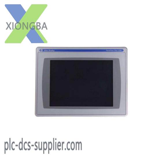 2711p-t12c4d9_panelview_plus_terminal.jpg Allen Bradley 2711P-T12C4D9 Touch Screen Control Panel for Industrial Automation