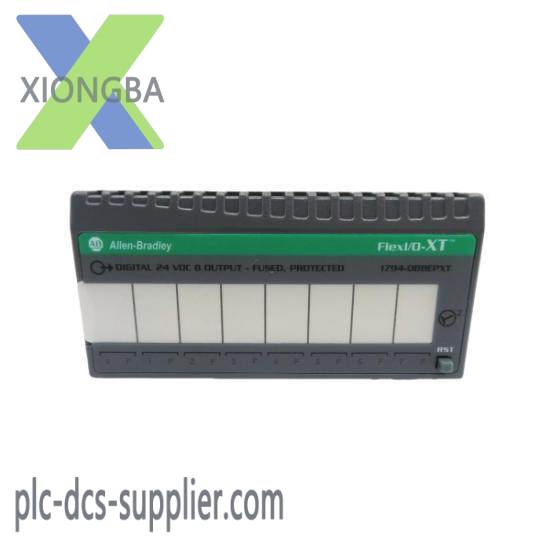 1794-ob8epxt_1794ob8epxt_flex_i_o-xt_output_module.jpg Allen Bradley 1794-OB8EPOutput Module Digital Output Module