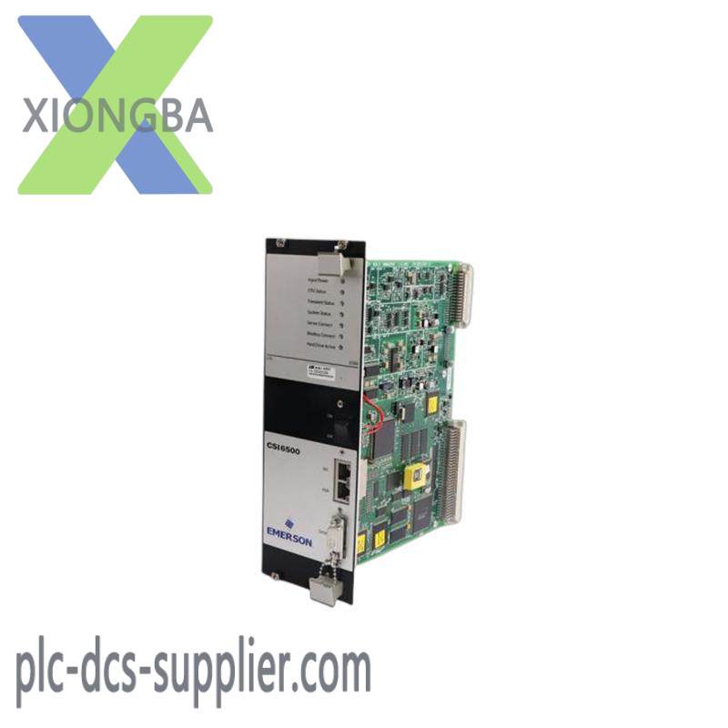 emerson_a6210_thrust_differential_expansion_module.jpg EMERSON 5X00070G04 + 1C31116G04 Industrial Control Module