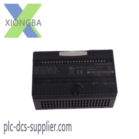 ge_ic3000cs100p_plc_module.png GE IC800SLCPV050 Industrial Control Module, Advanced Control Solutions